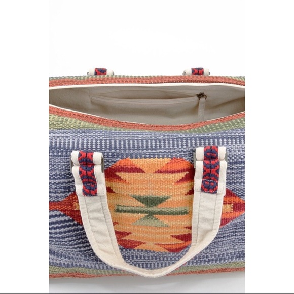 💐5⭐️Boho Chic Aztec Inspired Boston Bag - Picture 6 of 7